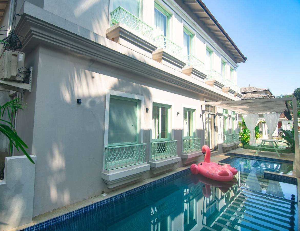 Barcelona Villas At Love Story Siolim- 3Bhk Private Pool Villas מראה חיצוני תמונה